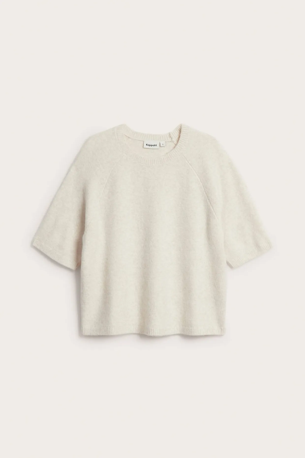 Oversized stickad t-shirt