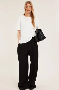 Oversized t-shirt i bomull