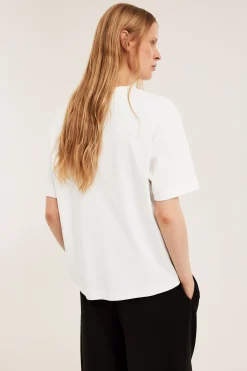 Oversized t-shirt i bomull