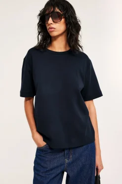 Oversized t-shirt i bomull
