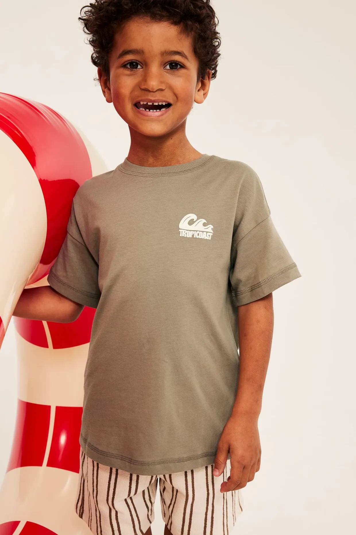 Oversize t-shirt i bomull