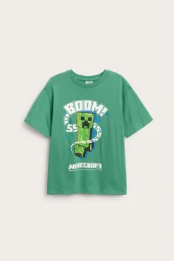 Oversize t-shirt med Minecraft print