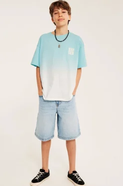 Oversize t-shirt med print