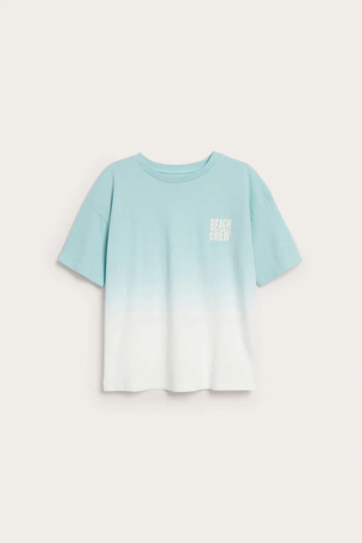 Oversize t-shirt med print