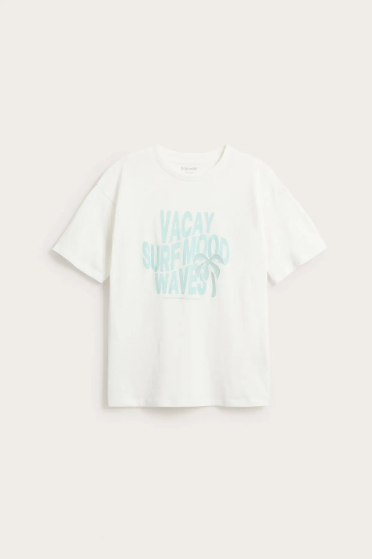 Oversize t-shirt med print