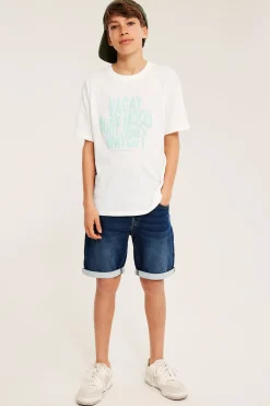 Oversize t-shirt med print