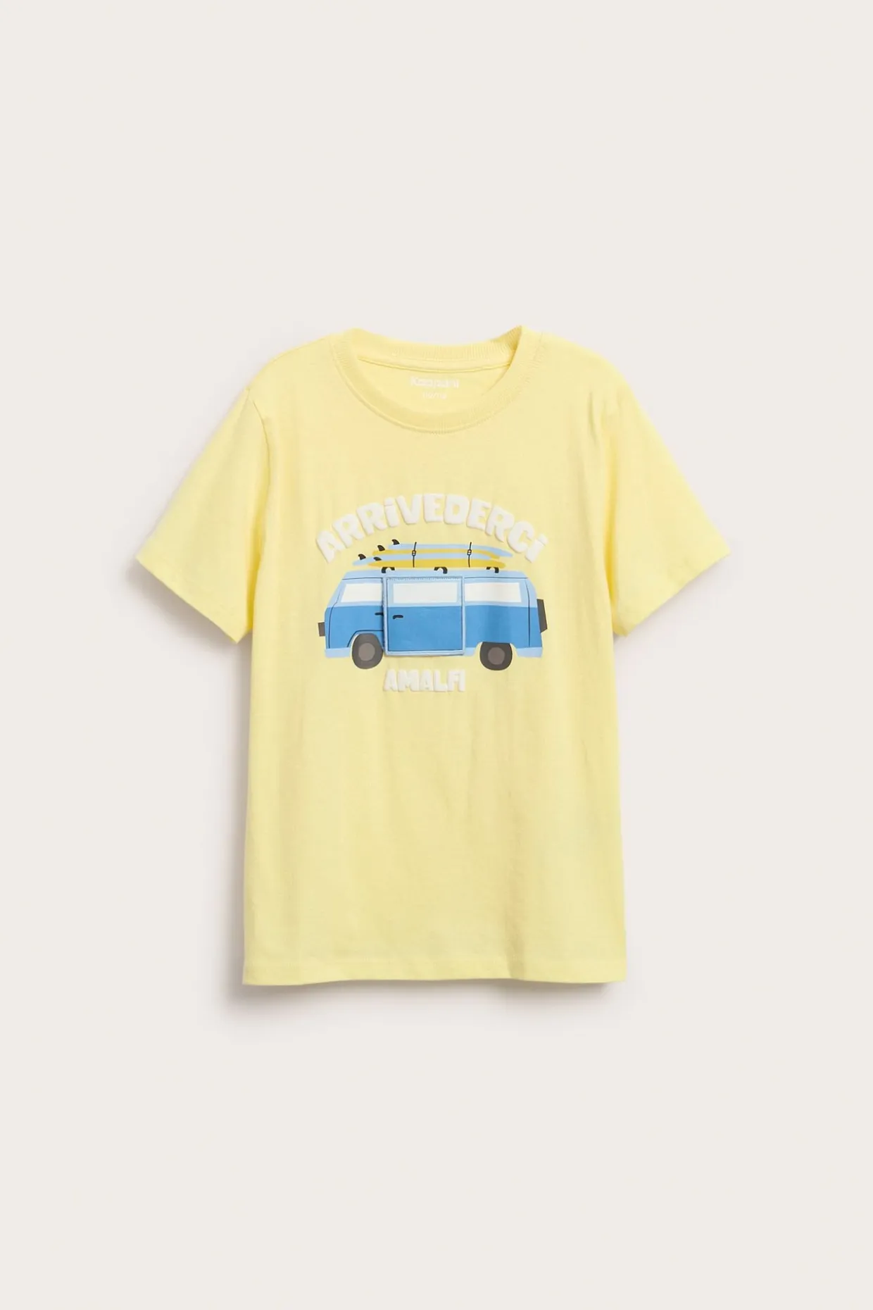 Oversize t-shirt med tryck