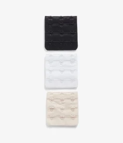 3-pack bh-förlängare med 3 hakar i 3 rader