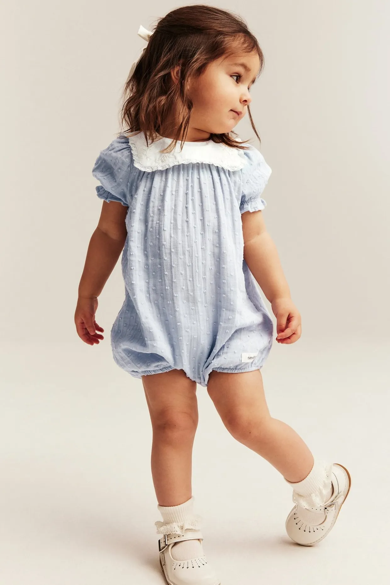 Playsuit med sjömanskrage