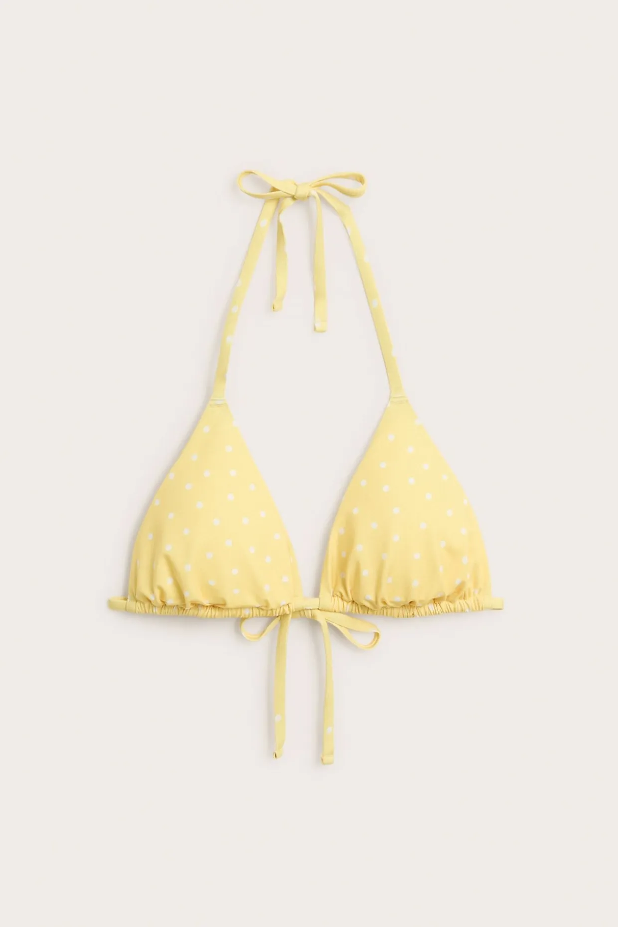 Prickig trekantsbikini-bh
