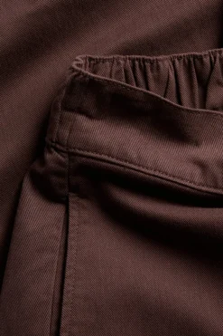 Pull on-byxa barrel fit