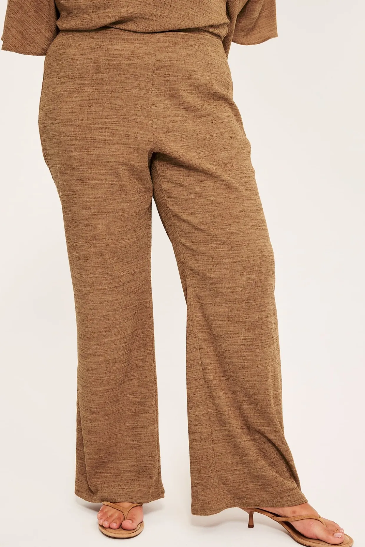 Pull-on byxor i bootcut