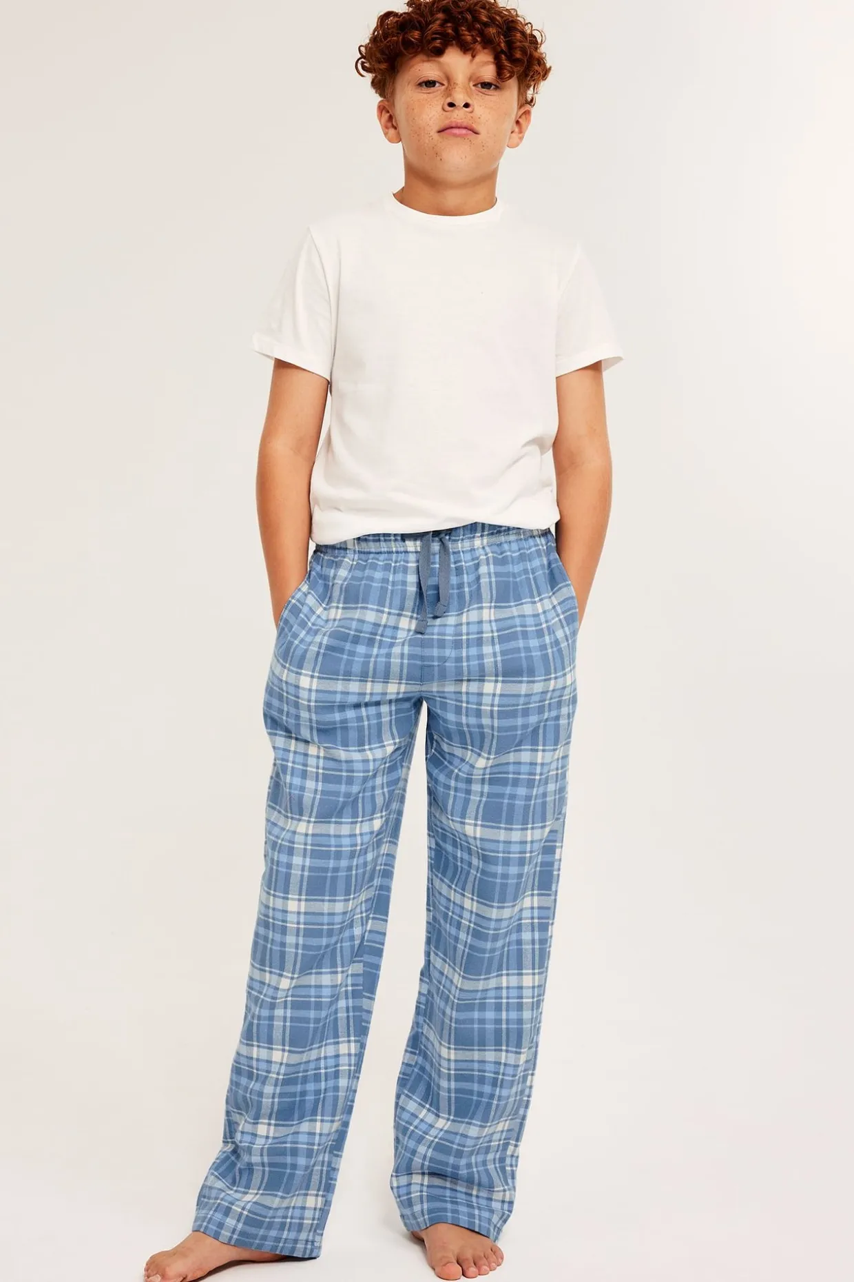Pyjamasbyxor i flanell