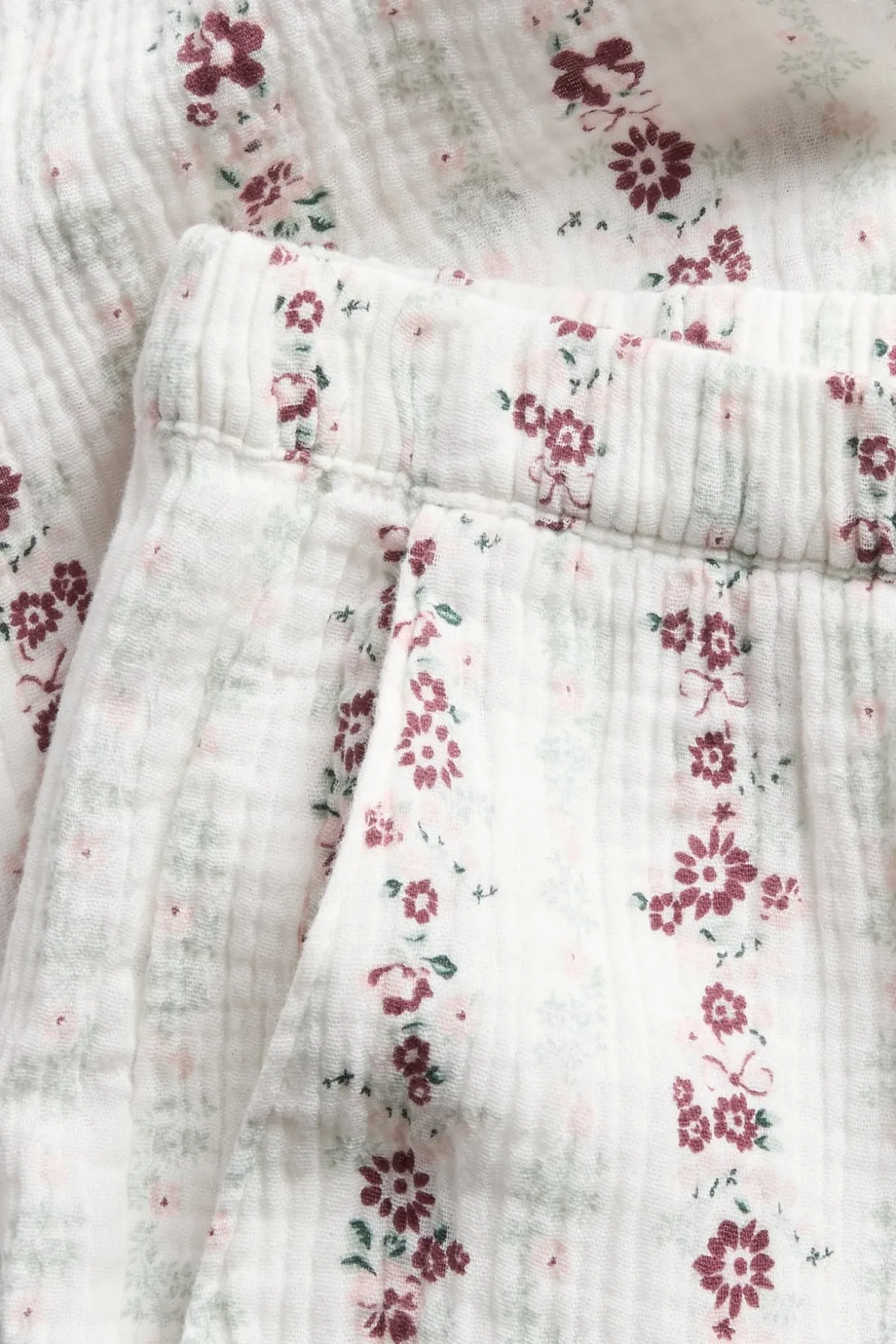 Pyjamasbyxor i muslin