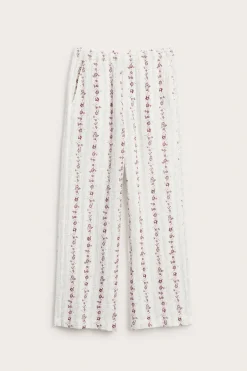 Pyjamasbyxor i muslin