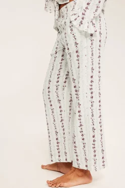 Pyjamasbyxor i muslin