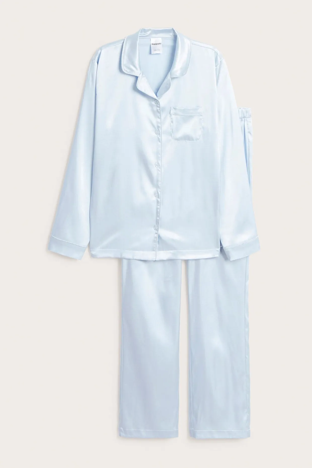 Pyjamas i satin