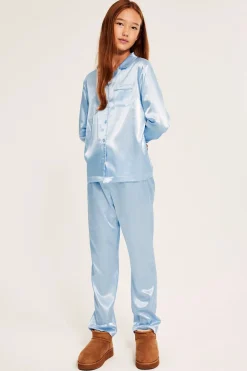Pyjamas i satin