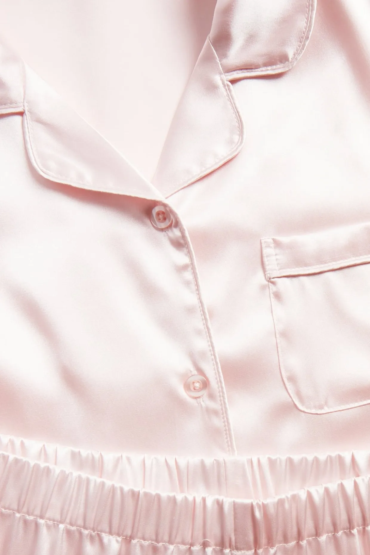 Pyjamas i satin