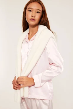 Pyjamas i satin