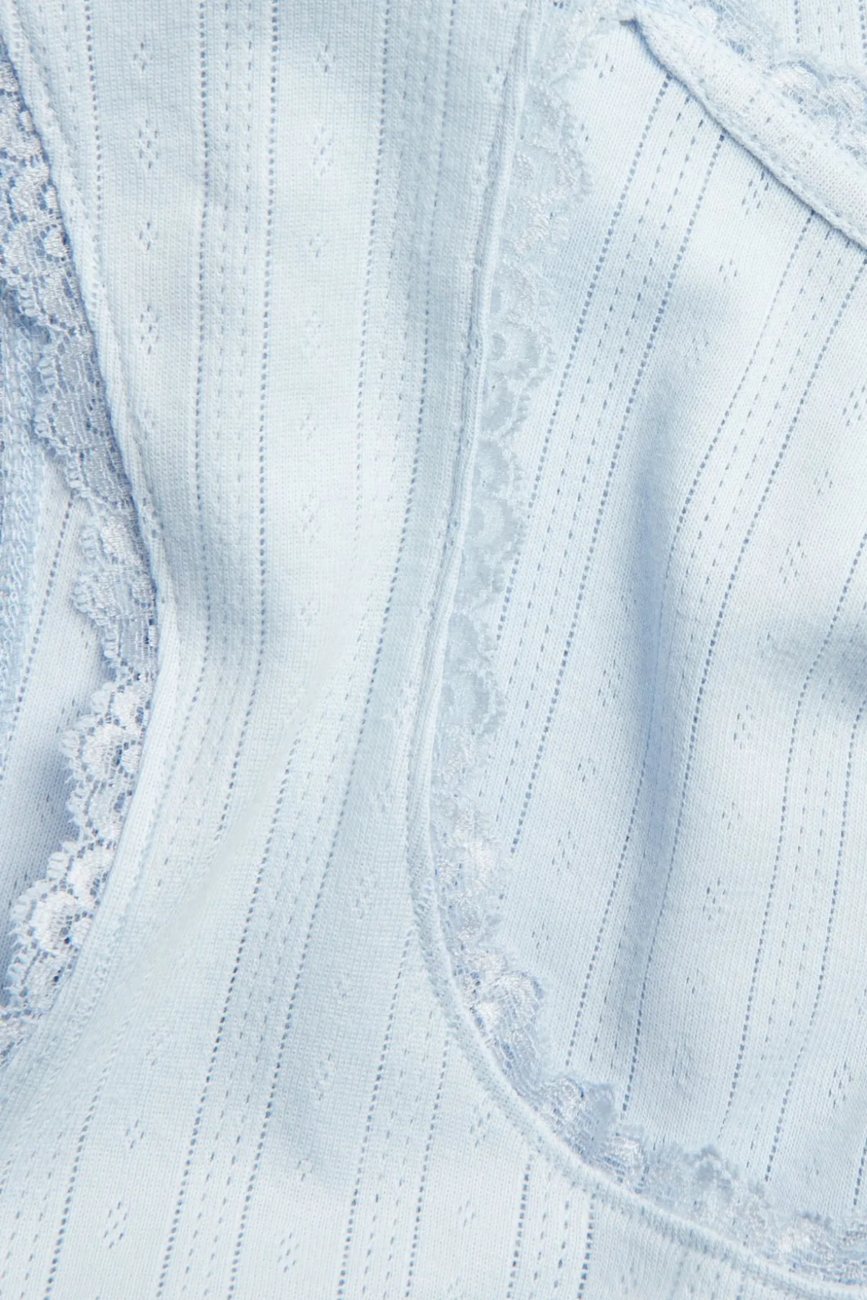 Pyjamaslinne i pointelle