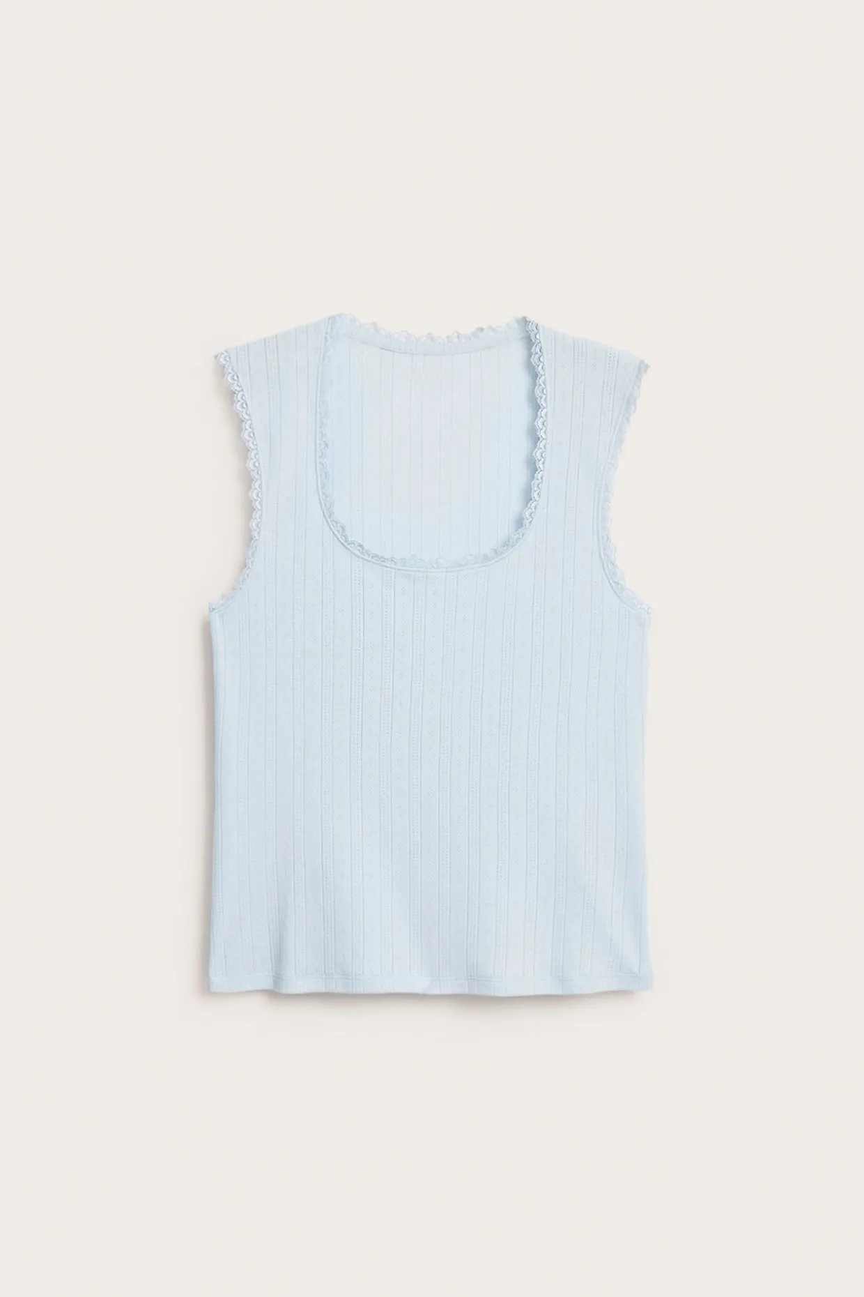 Pyjamaslinne i pointelle