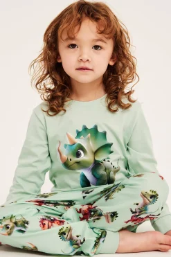 Pyjamas med dinosaurier