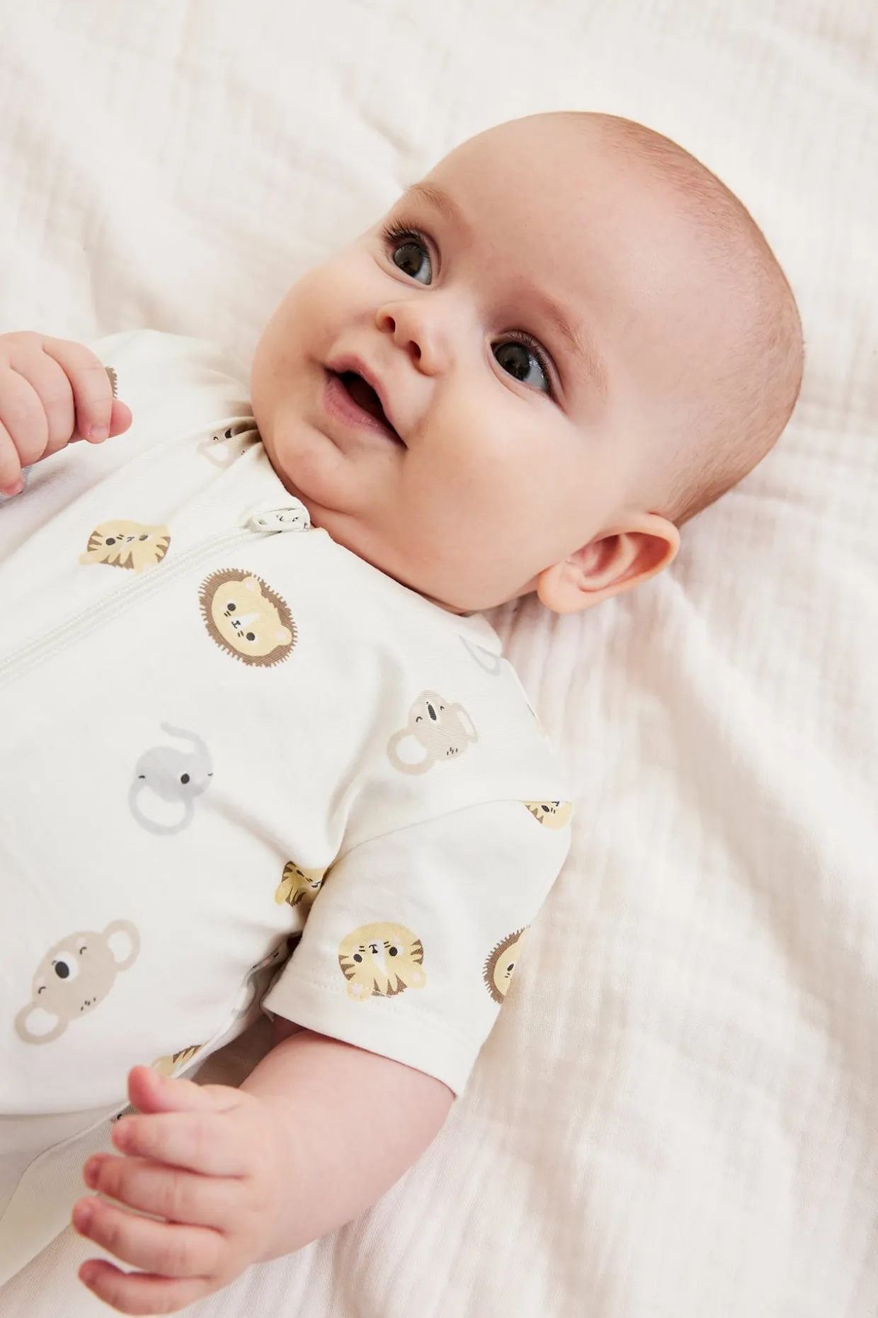 Pyjamas med djurmotiv i 2-pack