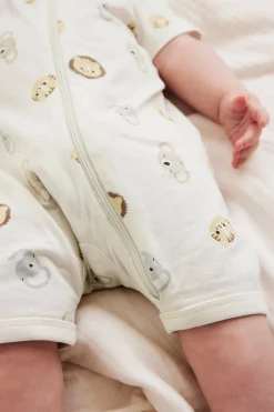 Pyjamas med djurmotiv i 2-pack