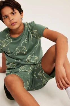 Pyjamas med gamingmotiv