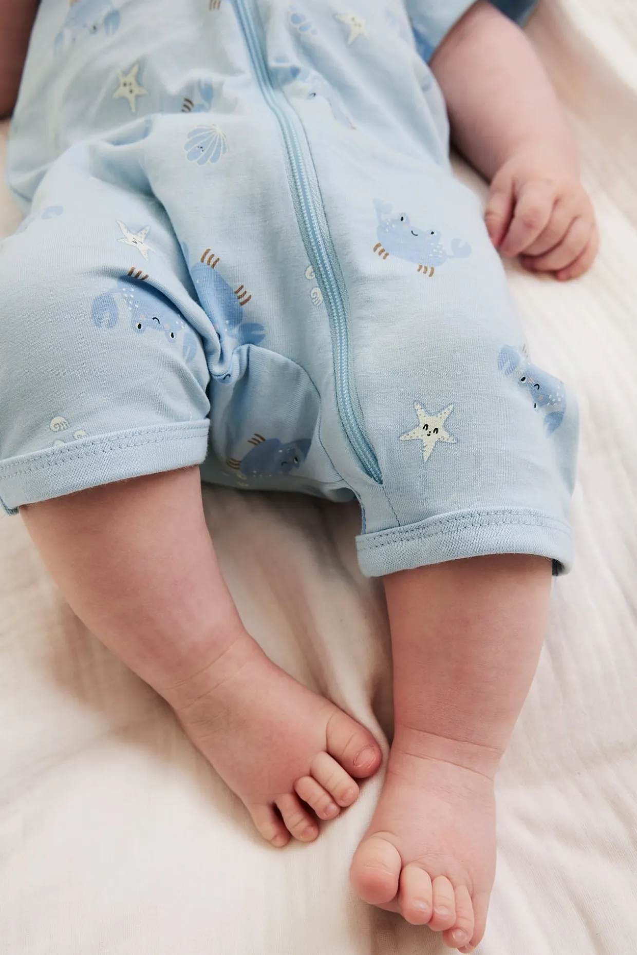 Pyjamas med krabbor i 2-pack