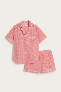 Pyjamasset i bomullspoplin