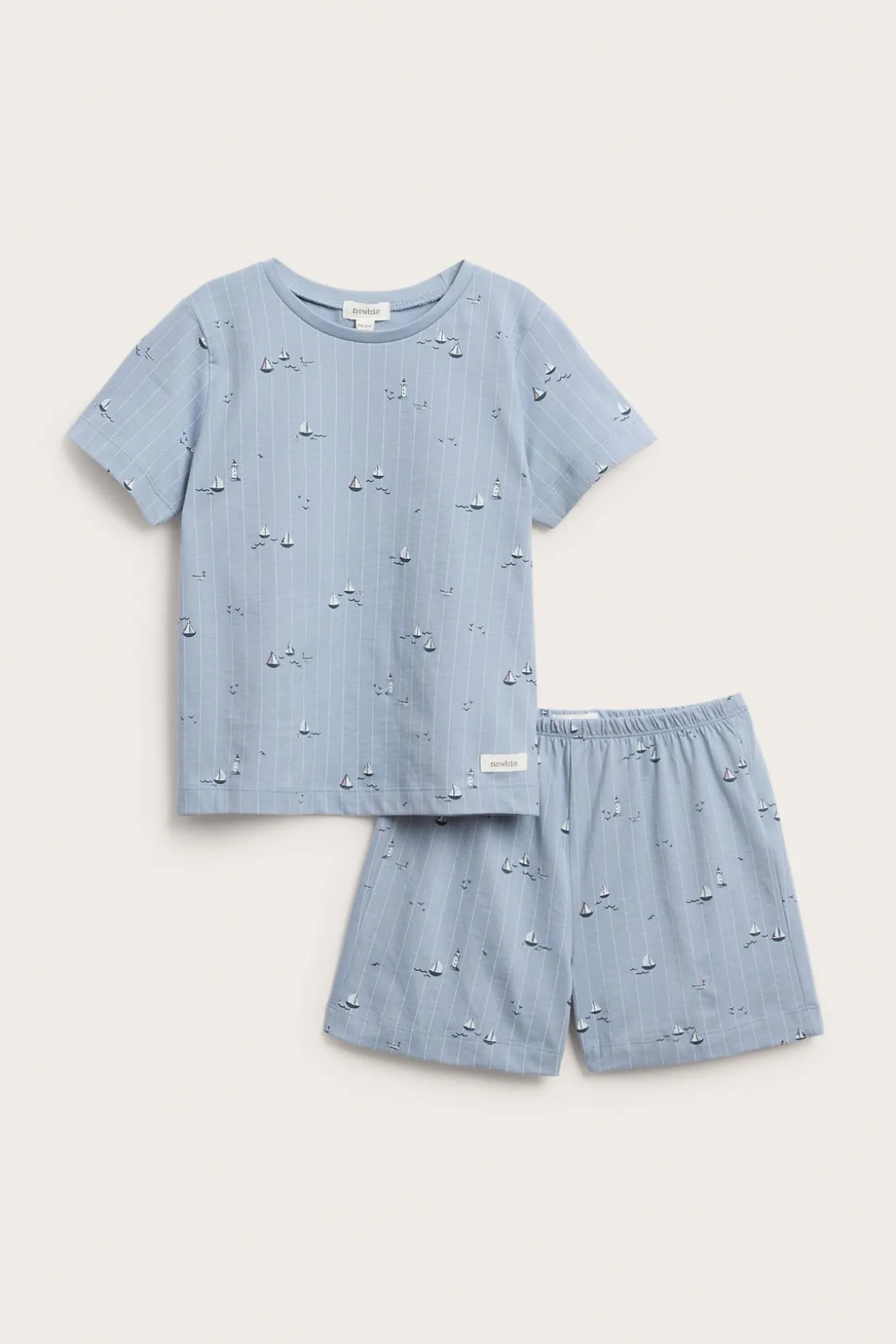 Pyjamasset med segelbåtar