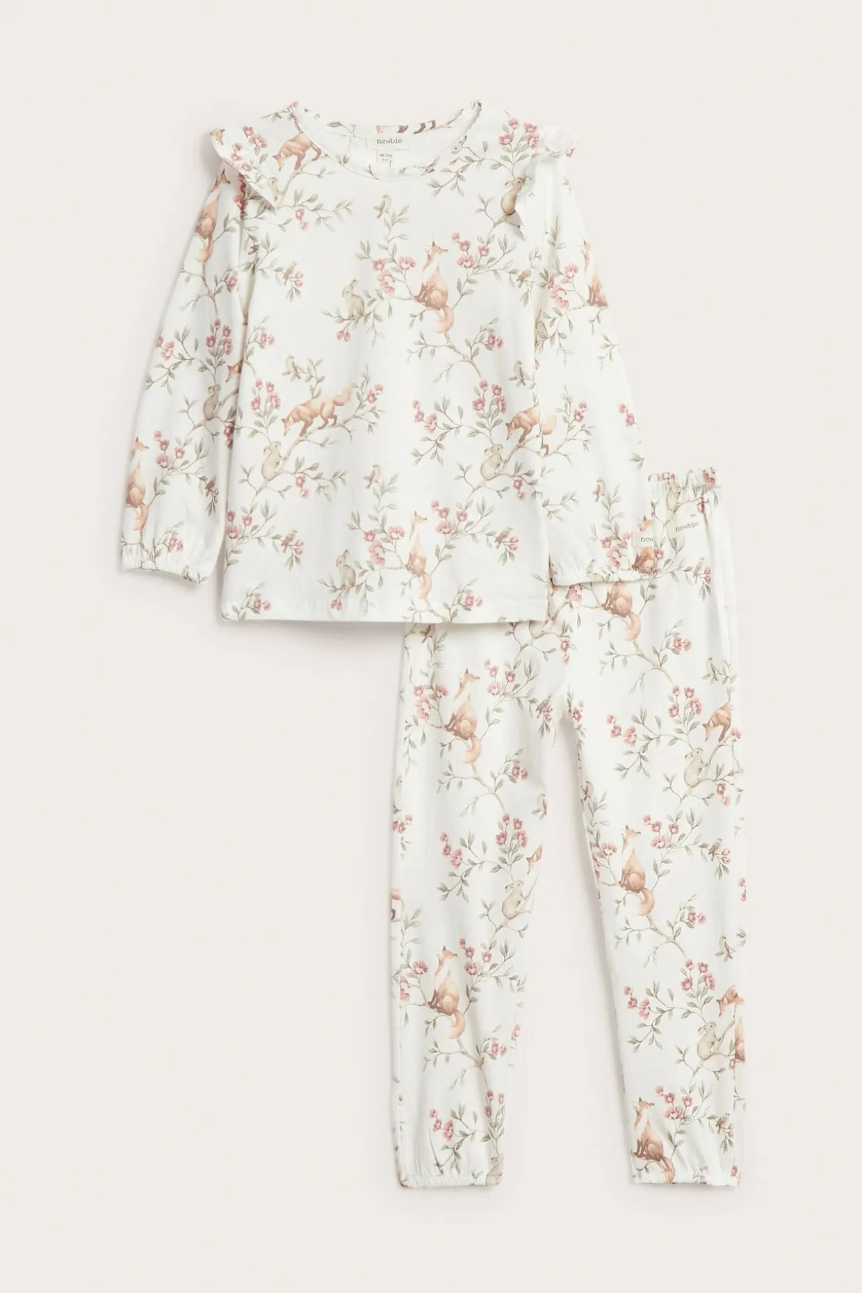 Pyjamasset med volang