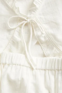 Pyjamasset med volangdetaljer