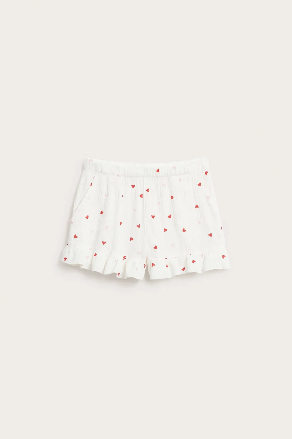Pyjamasshorts i muslin
