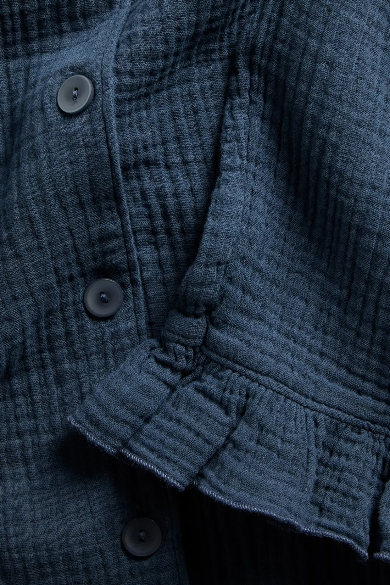 Pyjamasskjorta i muslin