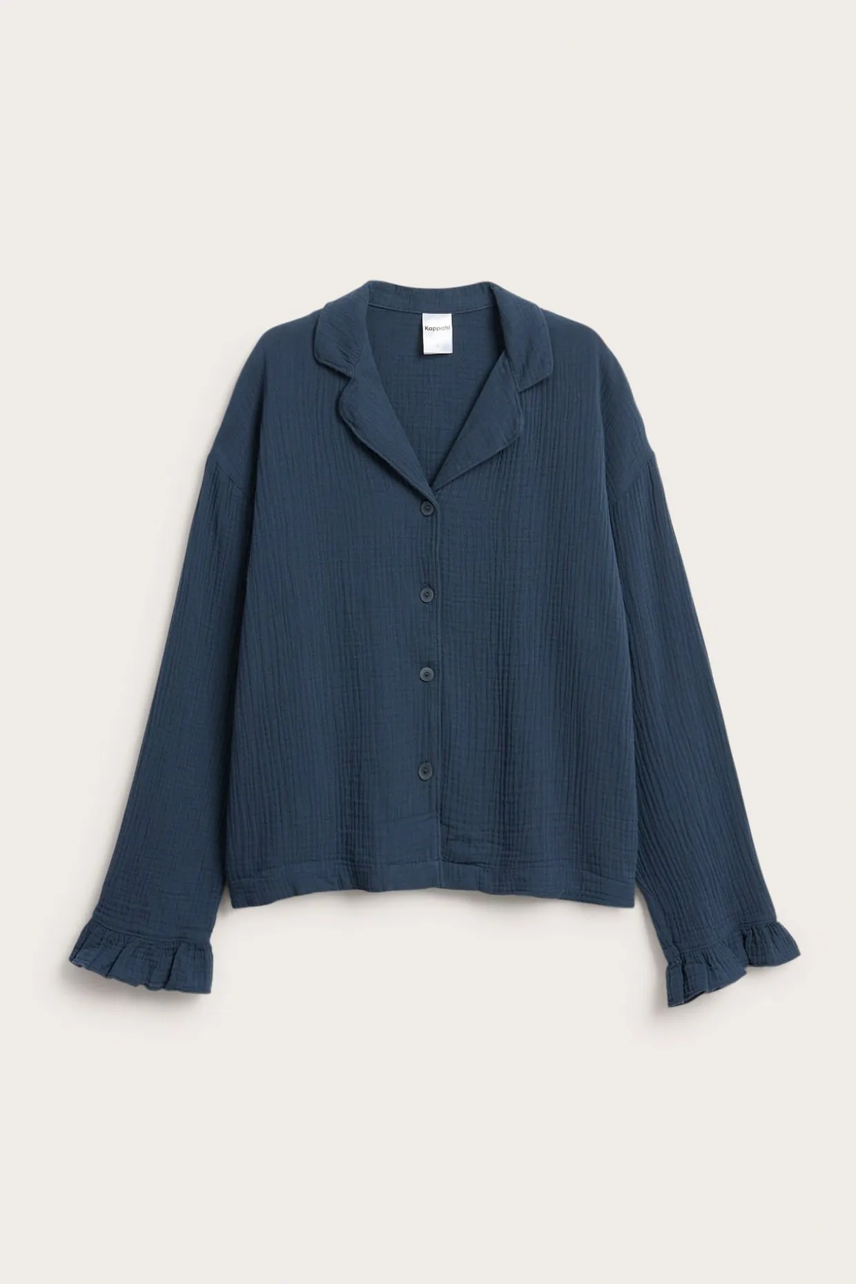 Pyjamasskjorta i muslin