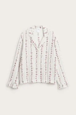 Pyjamasskjorta i muslin