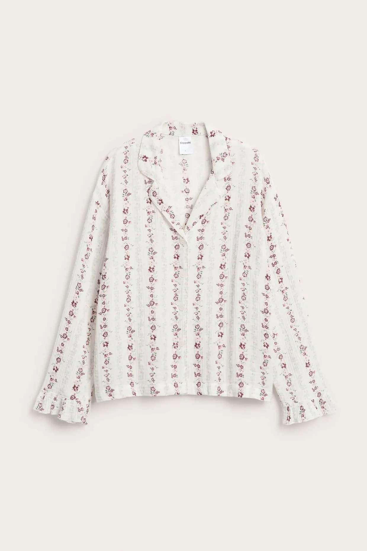 Pyjamasskjorta i muslin