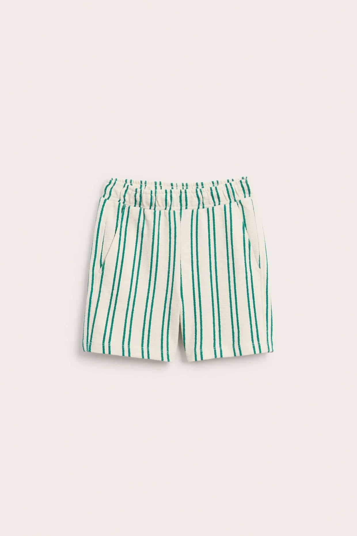Randiga mjukisshorts