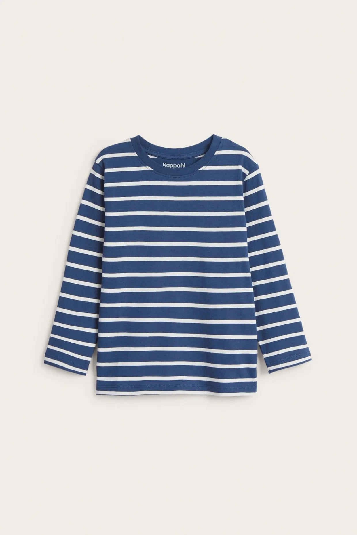 Randig långärmad t-shirt