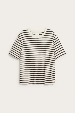 Randig oversized t-shirt