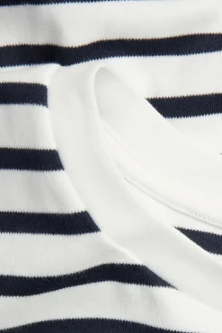 Randig oversized t-shirt