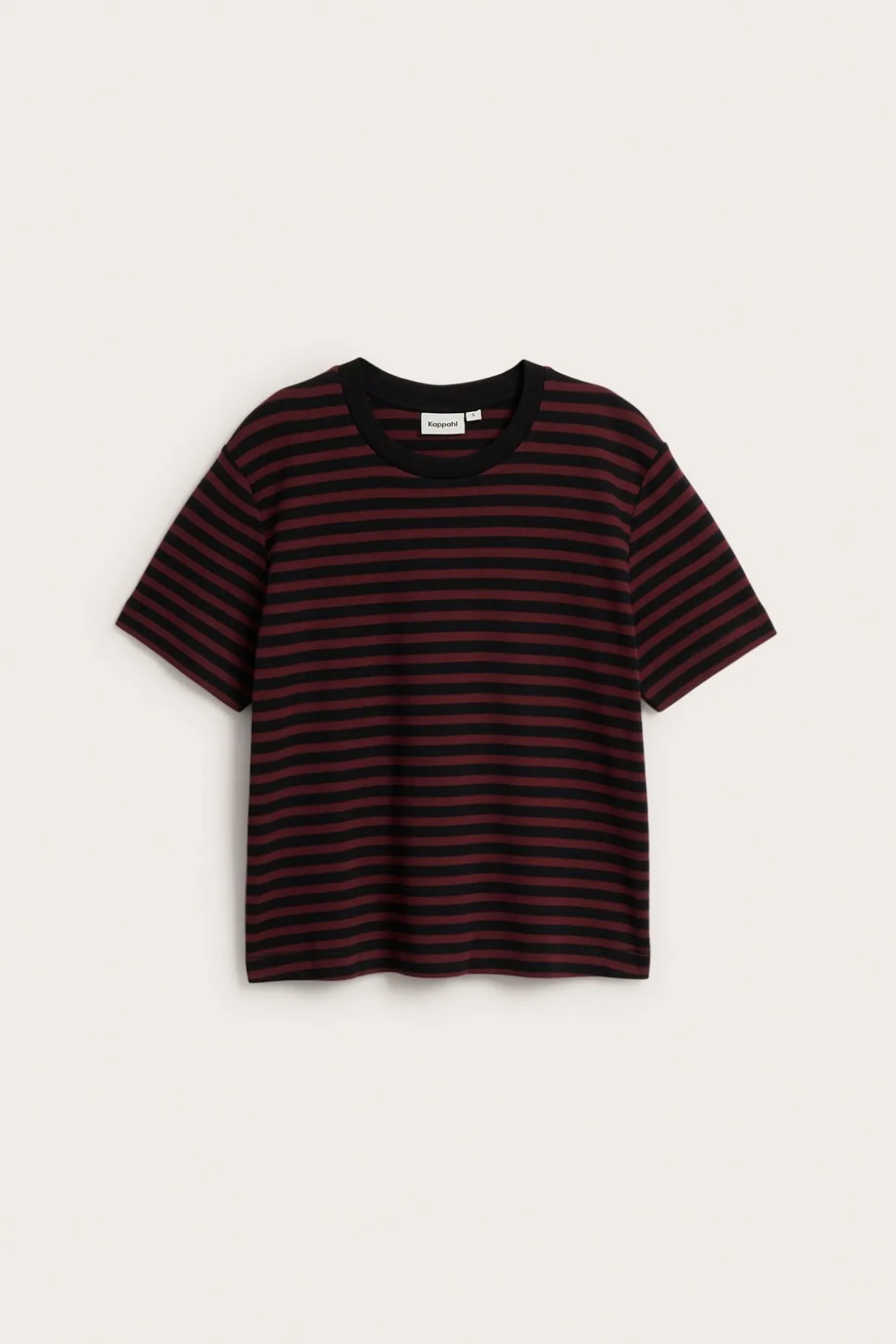 Randig oversized t-shirt