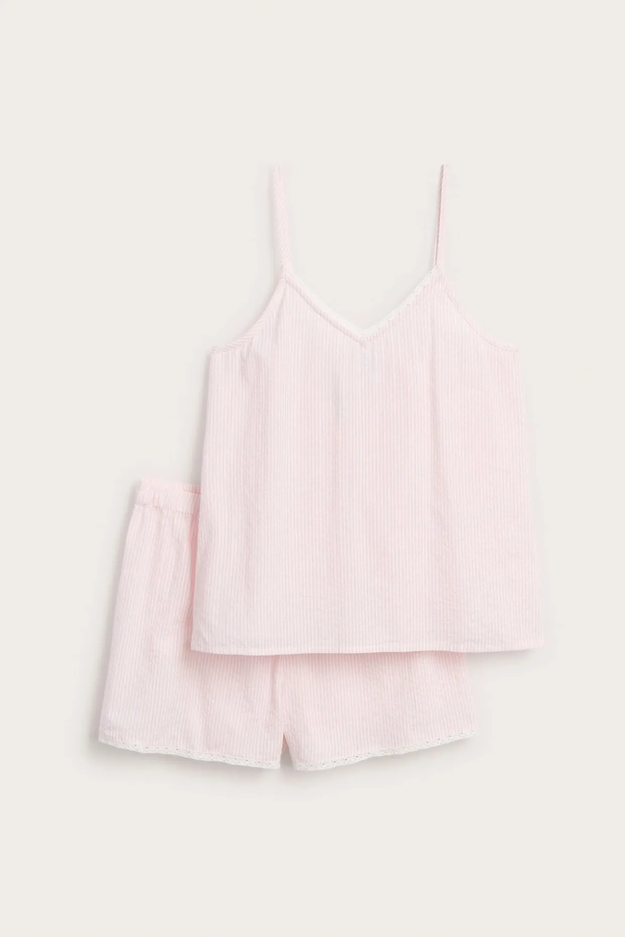 Randig pyjamas