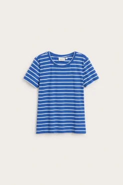 Randig t-shirt i bomull