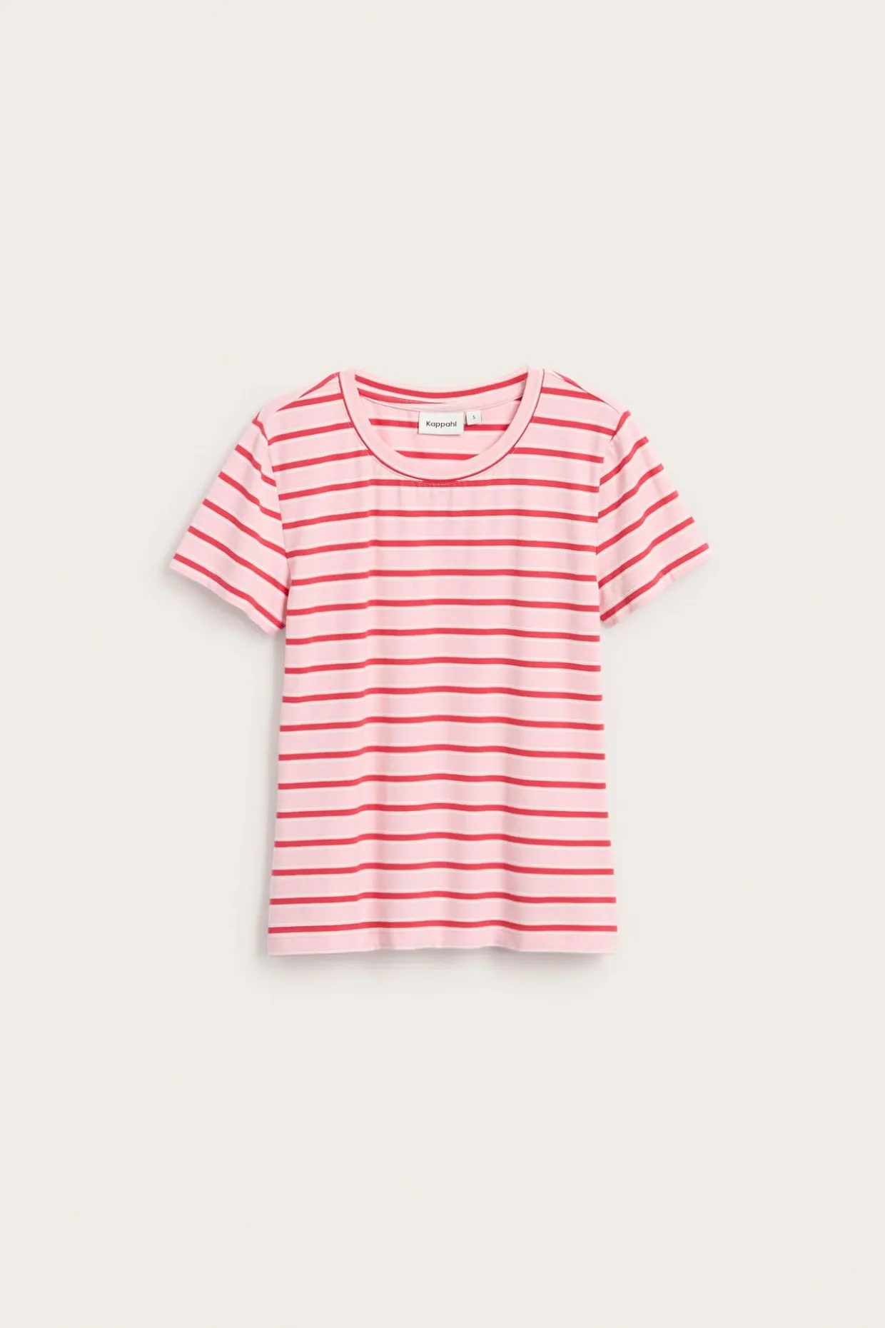 Randig t-shirt i bomull