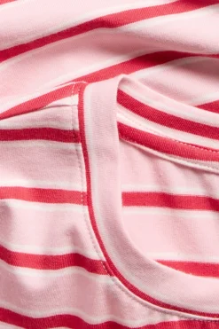 Randig t-shirt i bomull