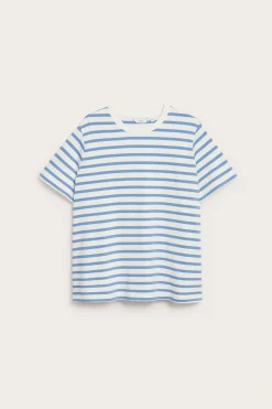 Randig t-shirt i bomull